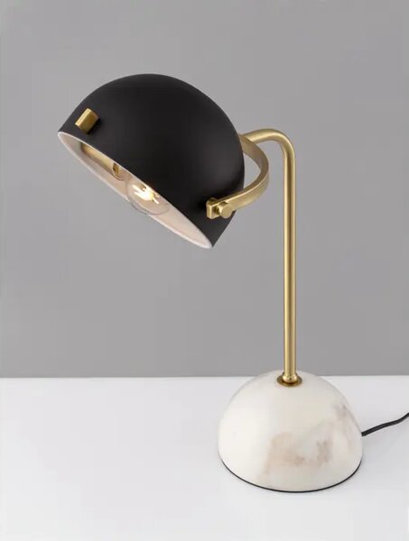 BISHOP STOLNA LAMPA E27 IP20/ZLATNA & CRNA NL9501225
