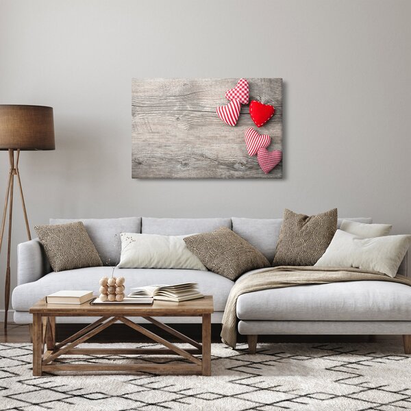 Slika - Srčki (90x60 cm)