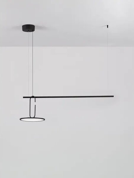 OPI VISILICA LED/3000K/22W/2600Lm/CRNA NL9501209