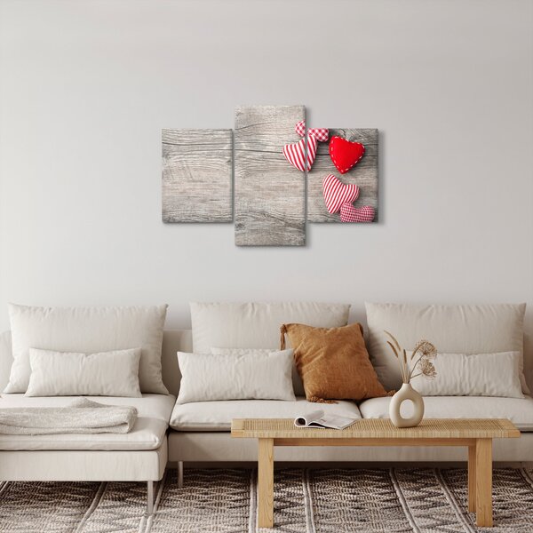 Slika - Srčki (90x60 cm)