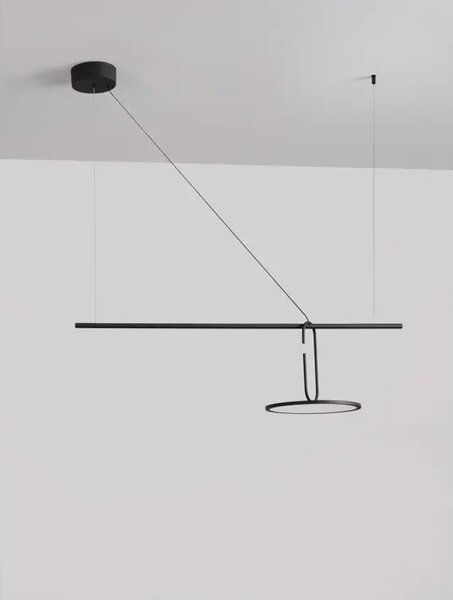 OPI VISILICA LED/3000K/22W/2600Lm/CRNA NL9501209