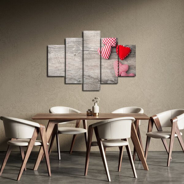 Slika - Srčki (150x105 cm)