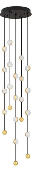 ALCINOE VISILICA LED/3000K/64W/4708Lm/CRNA & GOLD NL9511018