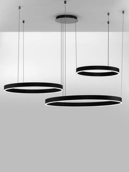 MOTIF VISILICA LED 140W/3000K/7840lm/DIMM/IP20/CRNA NL9530170