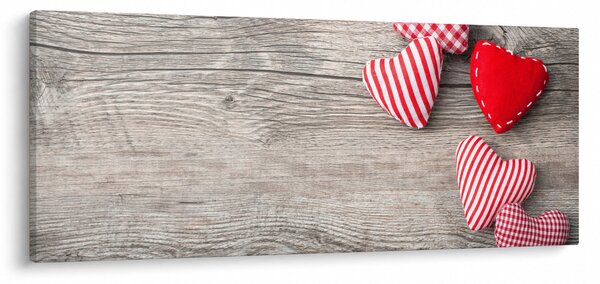 Slika - Srčki (120x50 cm)