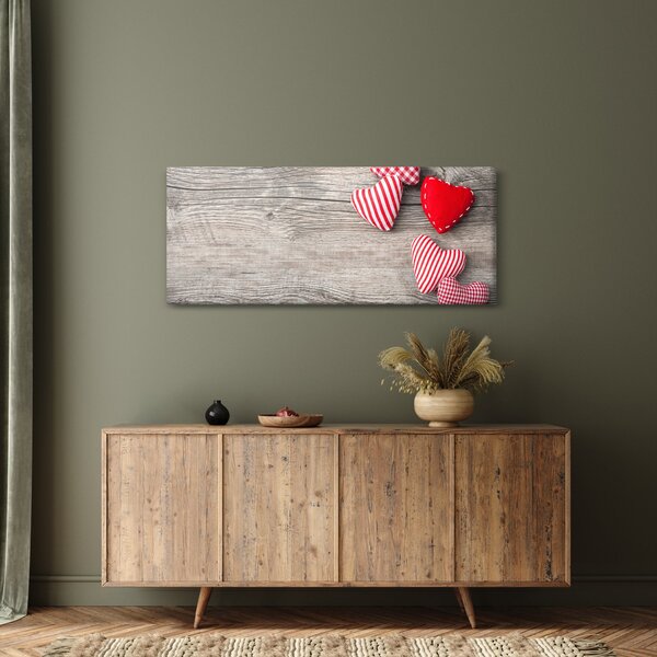Slika - Srčki (120x50 cm)