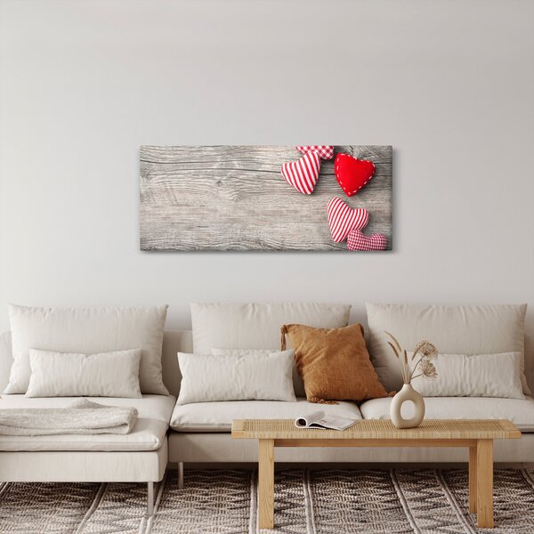 Slika - Srčki (120x50 cm)
