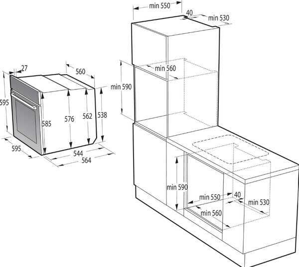 PEĆNICA GORENJE BO 6717E03X