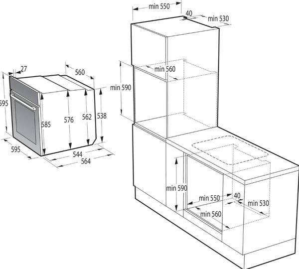 PEĆNICA GORENJE BOS 6737SYB Simplicity