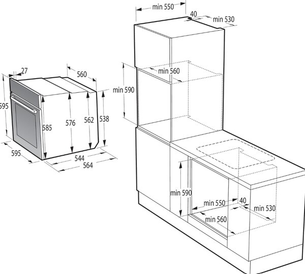 PEĆNICA GORENJE BP 6138B