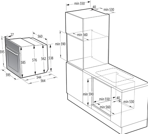 PEĆNICA GORENJE BPSA 6747 DGWI