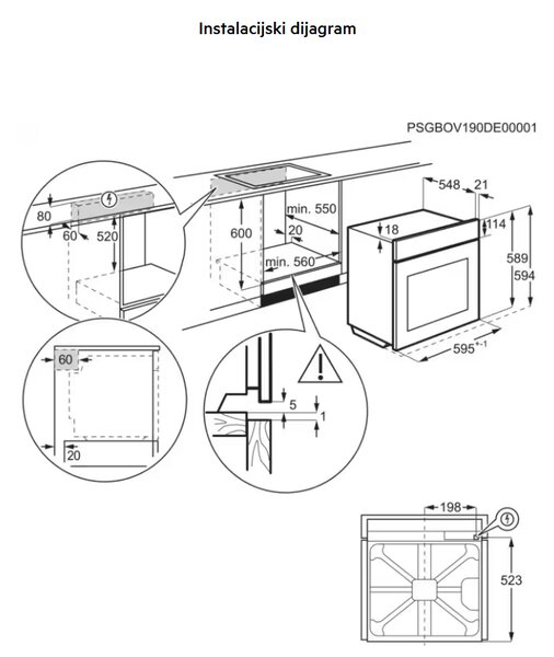 PEĆNICA AEG TR6 PB531SB