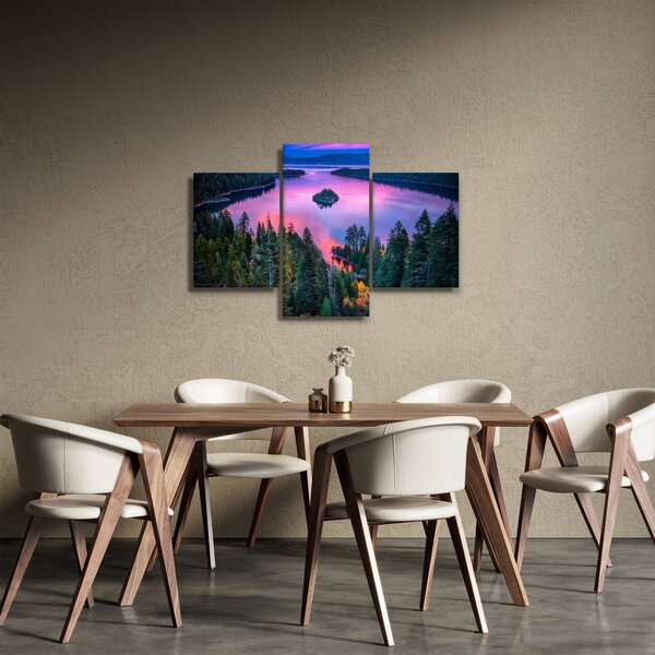 Slika - jezero Tahoe, Sierra Nevada, Kalifornija, ZDA (90x60 cm)