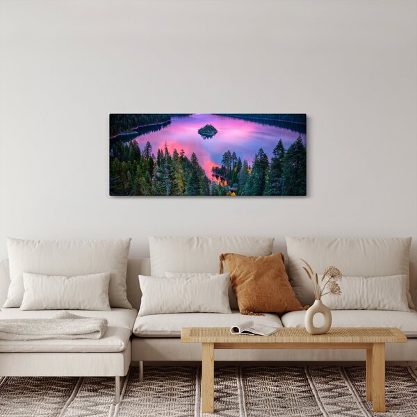 Slika - jezero Tahoe, Sierra Nevada, Kalifornija, ZDA (120x50 cm)