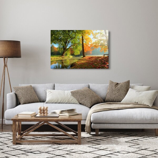 Slika - Mirna jesenska pokrajina (90x60 cm)