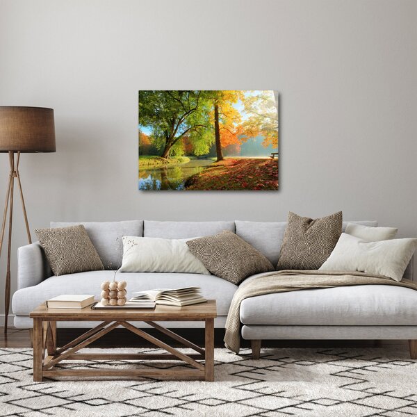Slika - Mirna jesenska pokrajina (70x50 cm)