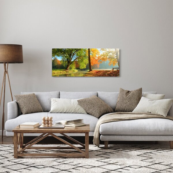 Slika - Mirna jesenska pokrajina (120x50 cm)
