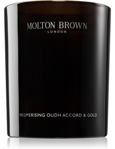 Molton Brown Mesmerising Oudh Accord & Gold Candle mirisna svijeća 190 g