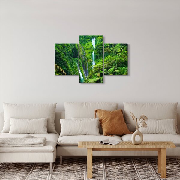 Slika - Slapovi Madakaripura, Vzhodna Java, Indonezija (90x60 cm)