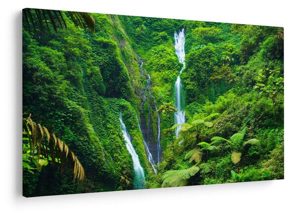 Slika - Slapovi Madakaripura, Vzhodna Java, Indonezija (90x60 cm)