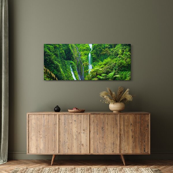 Slika - Slapovi Madakaripura, Vzhodna Java, Indonezija (120x50 cm)