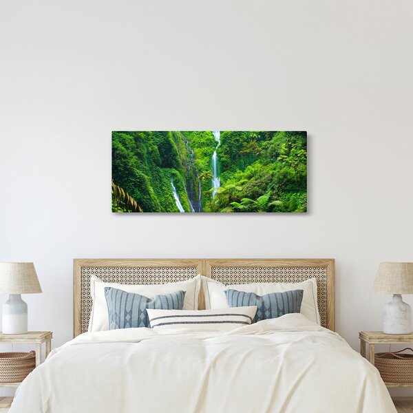 Slika - Slapovi Madakaripura, Vzhodna Java, Indonezija (120x50 cm)