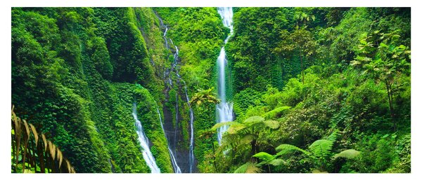 Slika - Slapovi Madakaripura, Vzhodna Java, Indonezija (120x50 cm)