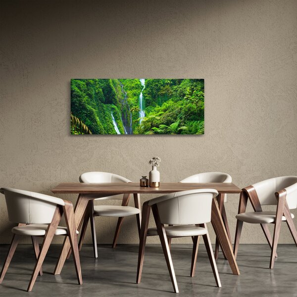 Slika - Slapovi Madakaripura, Vzhodna Java, Indonezija (120x50 cm)