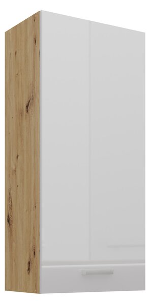 Zondo.hr Gornji kuhinjski ormarić Arryn 50 G-108 1F (korpus: hrast artisan / front: bijeli sjaj). 1134389