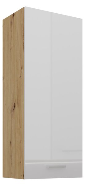 Zondo.hr Gornji kuhinjski ormarić Arryn 45 G-108 1F (korpus: hrast artisan / front: bijeli sjaj). 1134390
