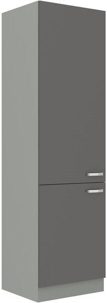 Zondo.hr Kuhinjski ormarić za namirnice Gonir 60 DK-210 2F (korpus: siva + front: sivi sjaj). 1134466
