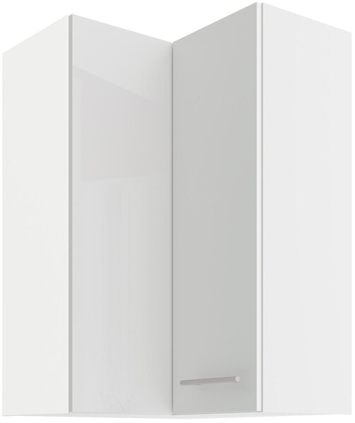 Zondo.hr Gornji kutni kuhinjski ormarić Lavera 60x60 GN-90 2F (90°) (korpus: bijela + front: bijeli sjaj). 1134526
