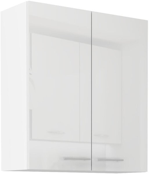 Zondo.hr Gornji kuhinjski ormarić Lavera 80 G-90 2F (korpus: bijela + front: bijeli sjaj). Akcija -6%. 1134517