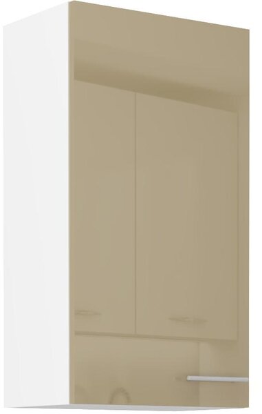 Zondo.hr Gornji kuhinjski ormarić Lavera 50 G-90 1F (korpus: bijela + front: sjaj cappucino). 1134558