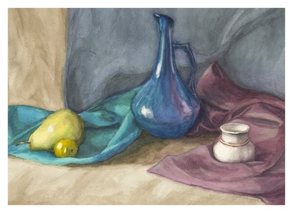 Slika - Naslikano tihožitje (70x50 cm)