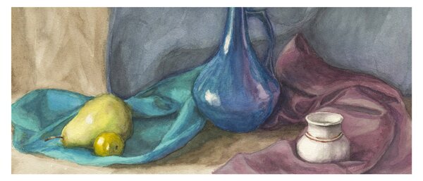 Slika - Naslikano tihožitje (120x50 cm)