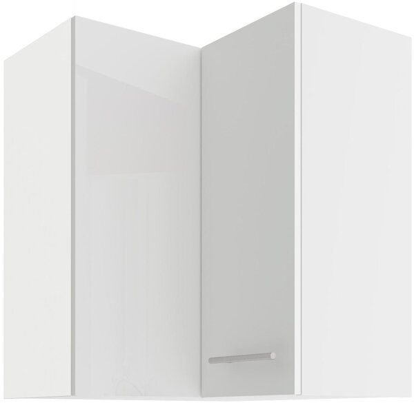Zondo.hr Gornji kutni kuhinjski ormarić Lavera 60x60 GN-72 2F (90°) (korpus: bijela + front: bijeli sjaj). 1134525