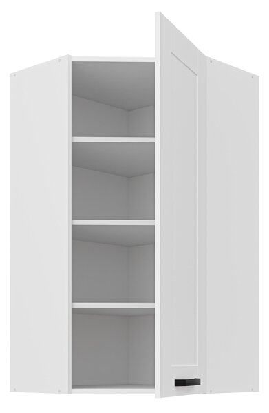 Zondo.hr Gornji kutni kuhinjski ormarić Lucid 60x60 GN-108 1F (45° (korpus: bijela + front: mdf bijela). 1134644