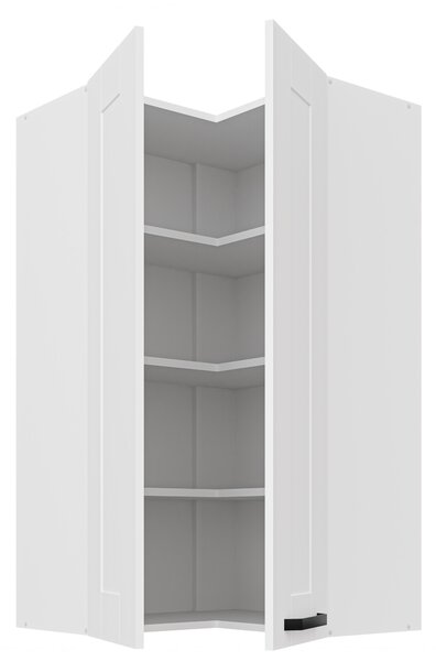 Zondo.hr Gornji kutni kuhinjski ormarić Lucid 60x60 GN-108 2F (90°) (korpus: bijela + front: mdf bijela). 1134646