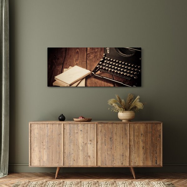 Slika pisalnega stroja (120x50 cm)