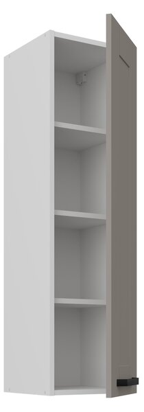 Zondo.hr Gornji kuhinjski ormarić Lucid 30 G-108 1F (korpus: bijela + front: mdf claygrey). 1134681