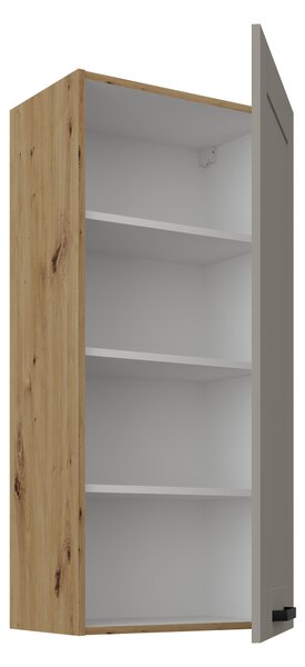 Zondo.hr Gornji kuhinjski ormarić Lucid 50 G-108 1F (korpus: hrast artisan + front: mdf claygrey). Akcija -6%. 1134704