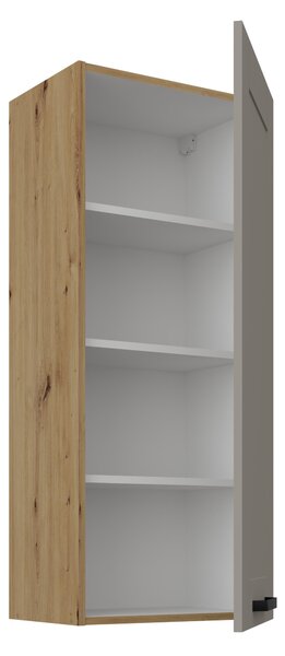 Zondo.hr Gornji kuhinjski ormarić Lucid 45 G-108 1F (korpus: hrast artisan + front: mdf claygrey). 1134706