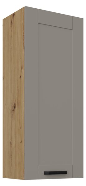 Zondo.hr Gornji kuhinjski ormarić Lucid 45 G-108 1F (korpus: hrast artisan + front: mdf claygrey). 1134706