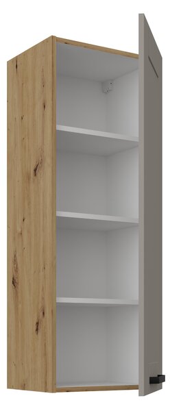 Zondo.hr Gornji kuhinjski ormarić Lucid 40 G-108 1F (korpus: hrast artisan + front: mdf claygrey). 1134707