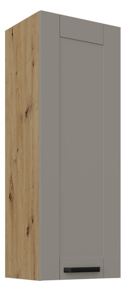 Zondo.hr Gornji kuhinjski ormarić Lucid 40 G-108 1F (korpus: hrast artisan + front: mdf claygrey). 1134707