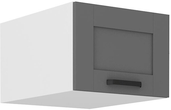 Zondo.hr Gornji kuhinjski ormarić Lucid 50 NAGU-36 1F (korpus: bijela + front: mdf dustgrey). Akcija -8%. 1134733