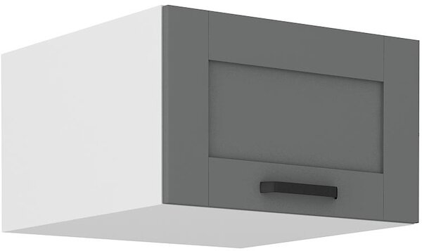 Zondo.hr Gornji kuhinjski ormarić Lucid 60 NAGU-36 1F (korpus: bijela + front: mdf dustgrey). 1134724