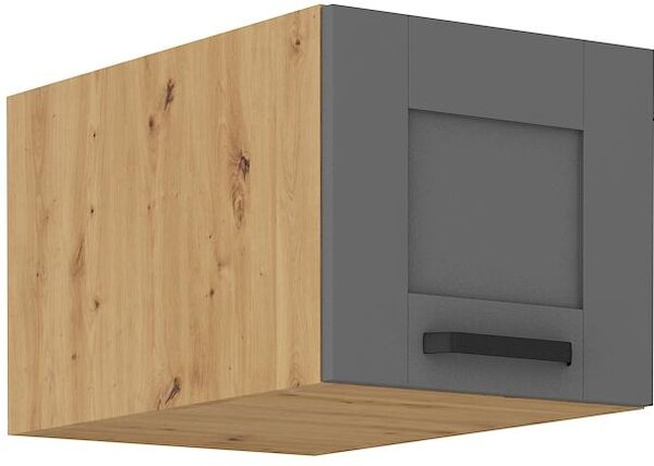 Zondo.hr Gornji kuhinjski ormarić Lucid 40 NAGU-36 1F (korpus: hrast artisan + front: mdf dustgrey). 1134764