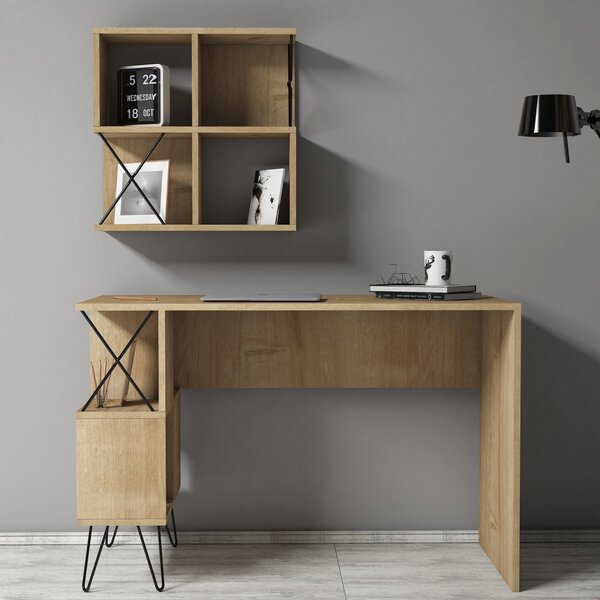 Studijski stol, Extra 2 - Oak